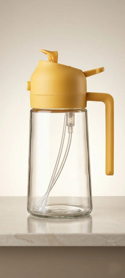 Oil Dispenser 2 in 1 (Pour Oil Without Mess)