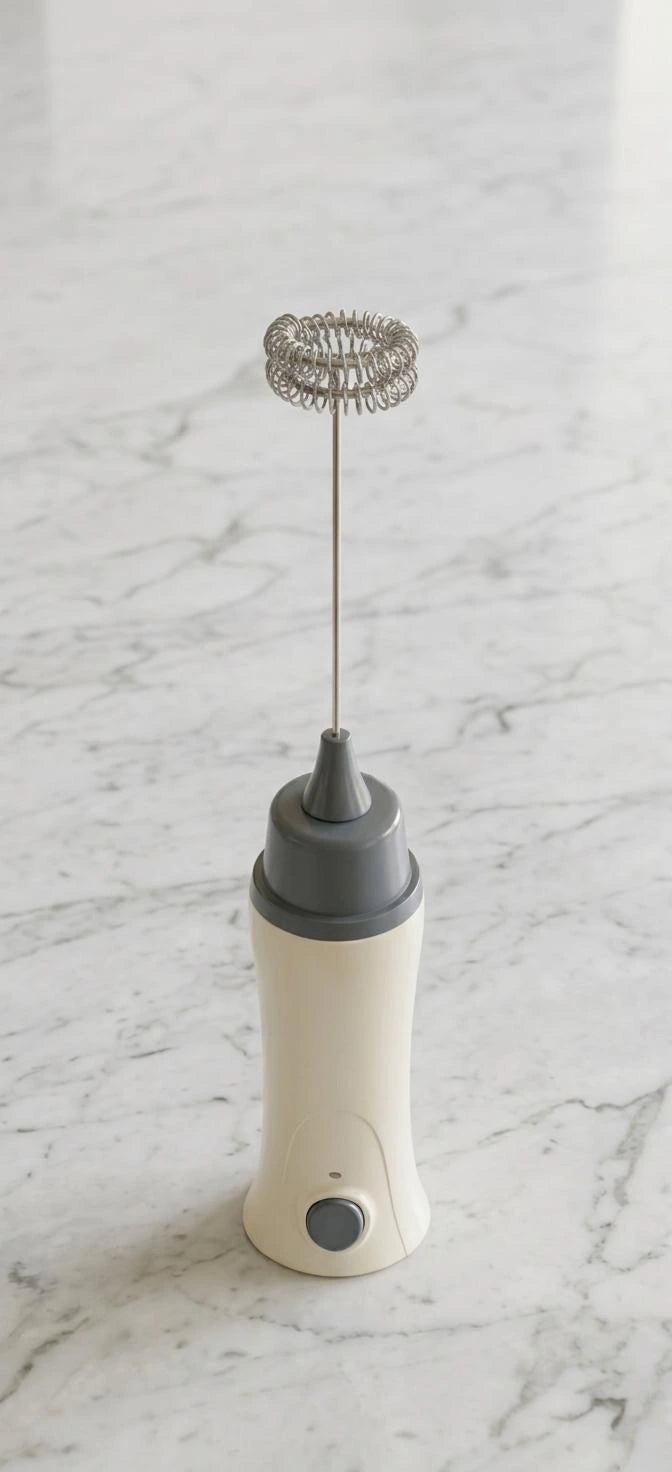 Handheld Milk Frother (Makes milk foamy quickly)