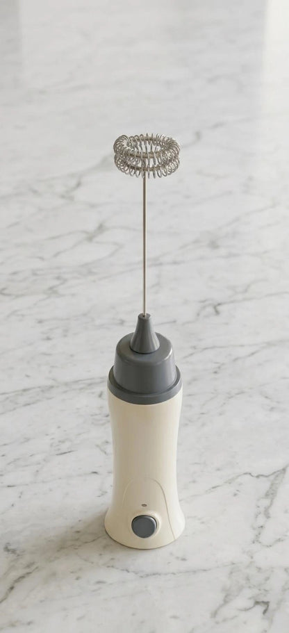 Handheld Milk Frother (Makes milk foamy quickly)