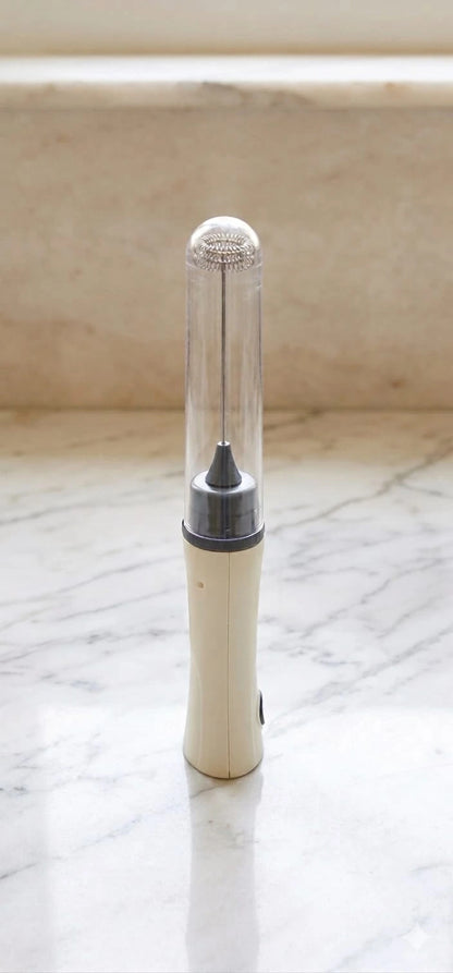 Handheld Milk Frother (Makes milk foamy quickly)